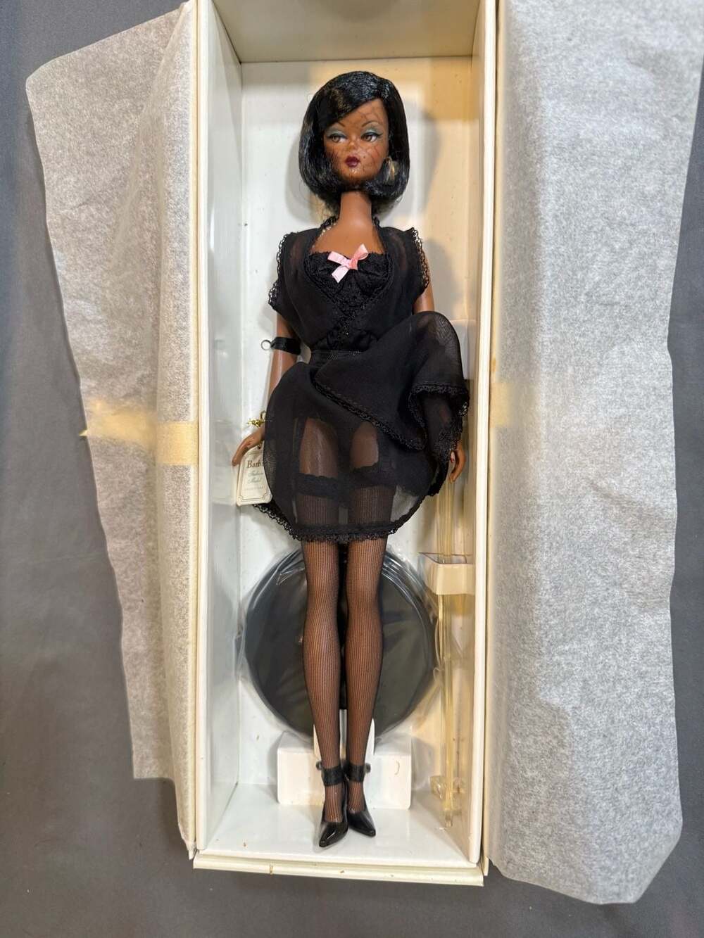 2002 Mattel Barbie Fashion Model Collection Lingerie #5 AA Silkstone Doll